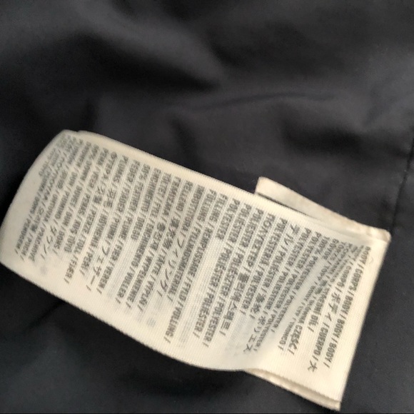 Abercrombie & Fitch Long Puffer Coat Waist Tie & Faux Fur Trim Hood Sz. L Gray - Picture 8 of 11